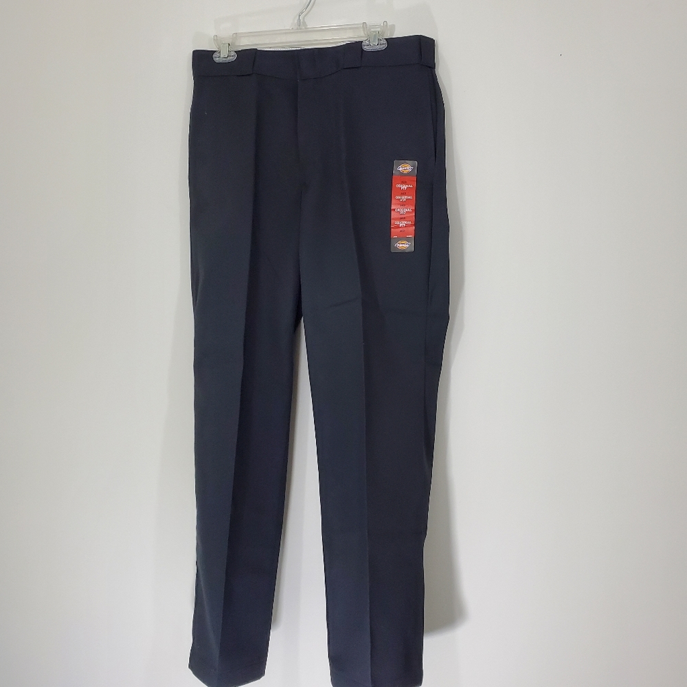 Dickies 874 Original Fit Black Work Pant, Size 34x31